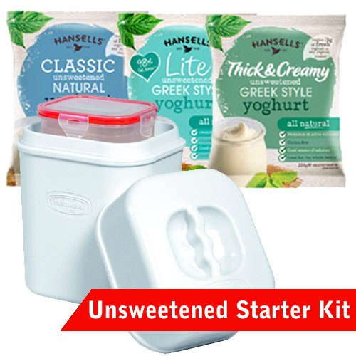 Unsweetened Yoghurt 6 Sachet Starter Kit