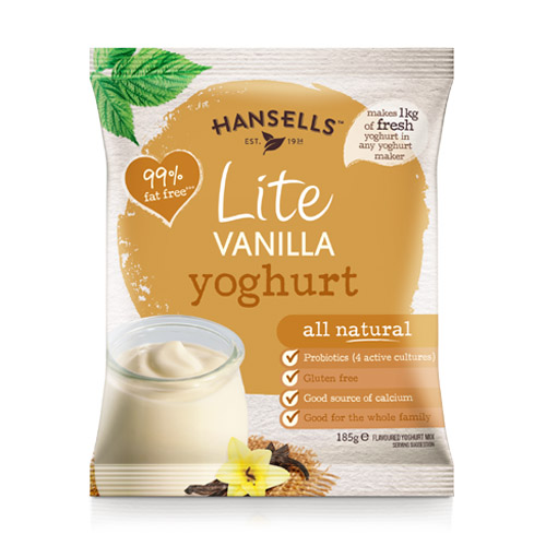 Lite Low Fat Vanilla Yoghurt - 98% Fat Free